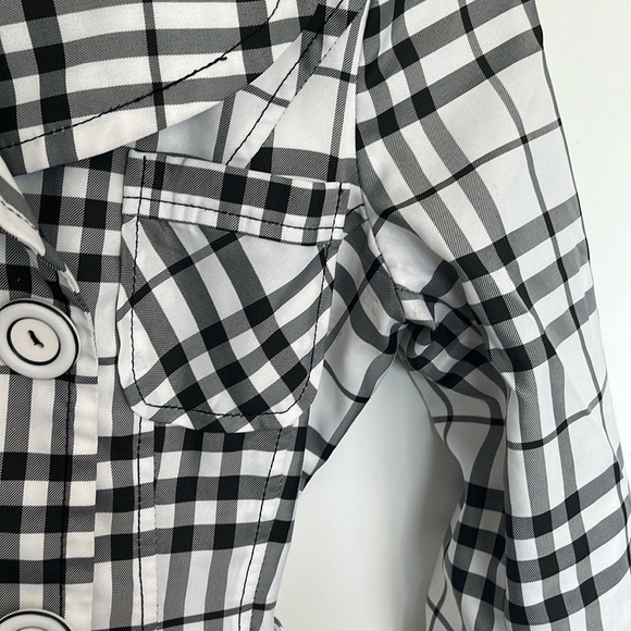 Vero Moda Plaid Double-Breasted Women's Jacket size XS - Picture 7 of 7